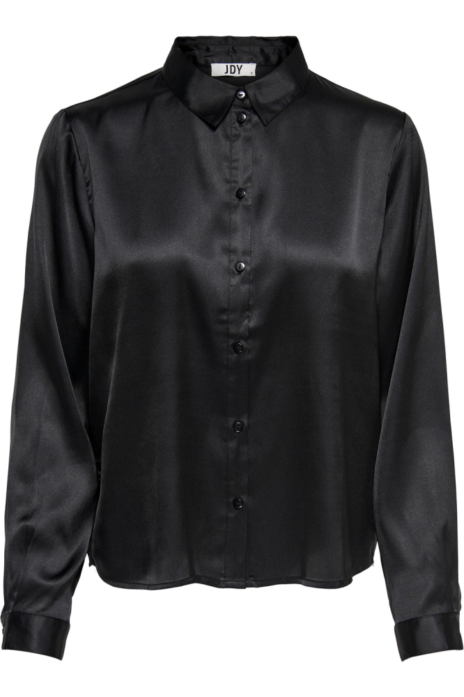 JDYFIFI LIFE L/S SHORT SHIRT WVN NO 15203504 BLACK